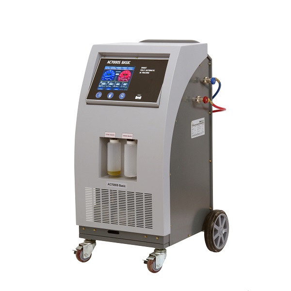 Установка для заправки автокондиционеров GrunBaum AC7000S Basic, автоматическая, R134